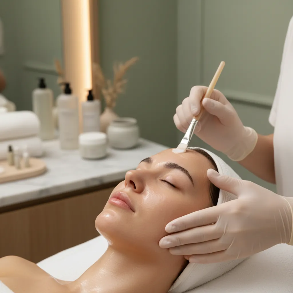 Huidverbetering facial behandeling